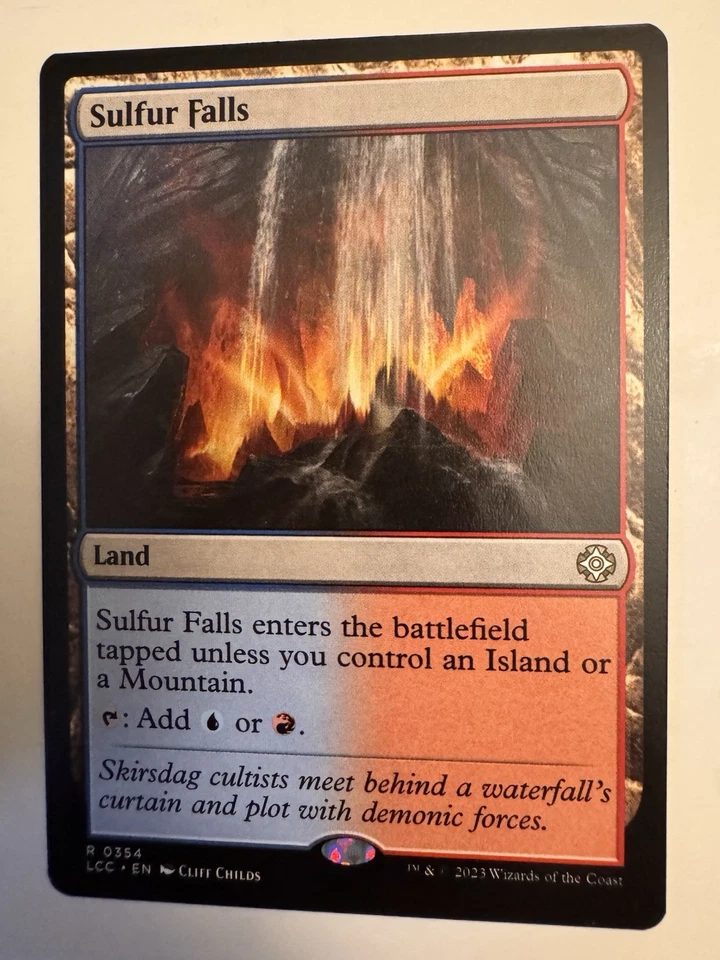 Sulfur Falls NM MTG The Lost Caverns of Ixalan LCI LCC Magic - Image 1 of 1
