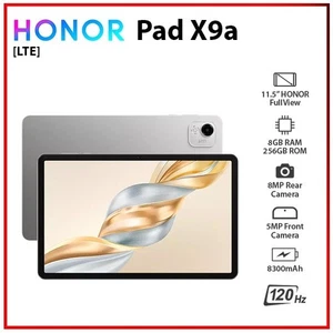 Tablette PC Android Honor Pad X9a LTE 8 Go + 256 Go Octa Core Bluetooth NEUVE (WiFi + 4G) - Photo 1/4