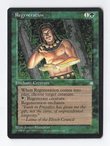Regeneration Ice Age MTG Vintage Magic the Gathering Card LP/NM - Picture 1 of 2