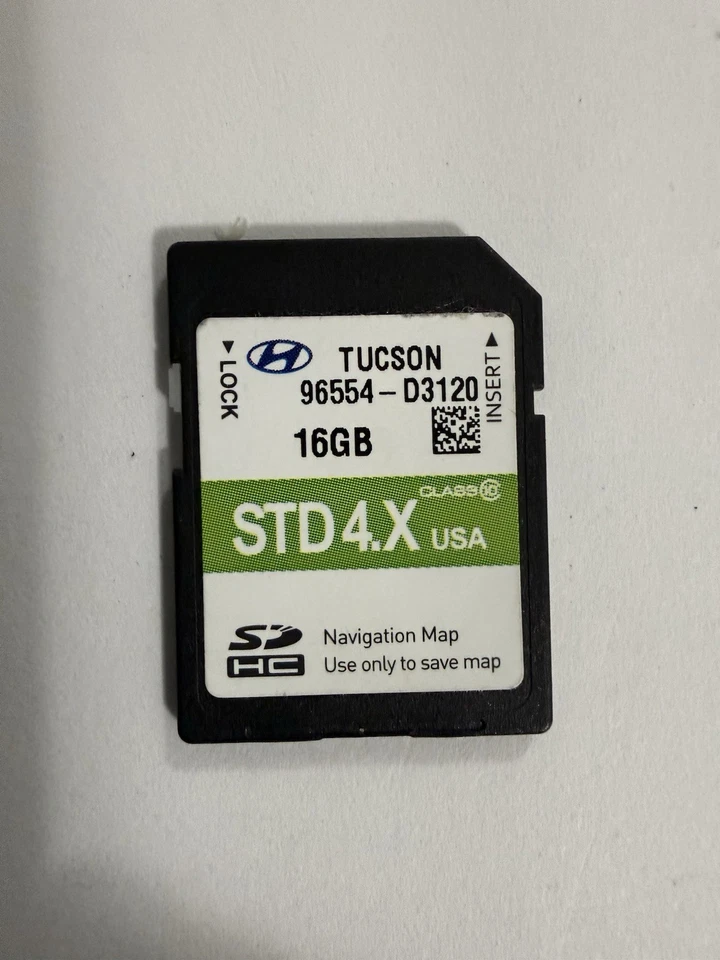 HYUNDAI TUCSON Navigation SD Card 96554-D3120 - Image 1 of 1