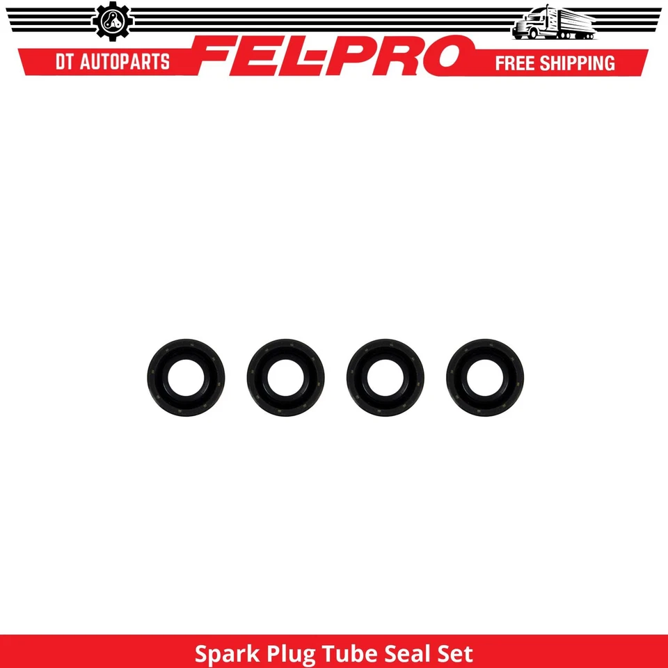 For 1996-2001 Plymouth Neon Spark Plug Tube Seal Set Fel-Pro 1997 1998 1999 2000 - Image 1 of 1
