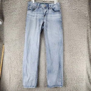 Rock & Roll Denim Jeans Mens 34x38 Blue Pistol Straight Leg *Read* - Picture 1 of 16