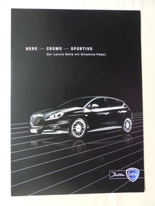 Lancia Delta mit Dinamica-Paket - Prospekt Brochure 2010 - Bild 1 von 2