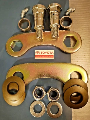 TOYOTA CARRETILLA ELEVADORA 43731-23442-71 Kit de barra de amarre eje trasero de dirección (16pz) modelo 7-8F Foto 1 de 4