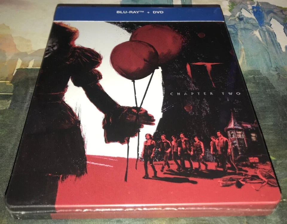 IT Chapter Two 2 Blu-Ray DVD Steelbook NEW Sealed - Image 1 of 3
