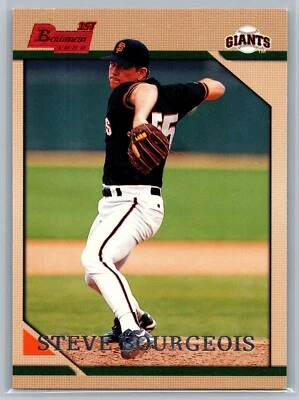 1996 TOPPS BOWMAN CARD # 230 Steve Bourgeois - San Francisco Giants - Image 1 of 2