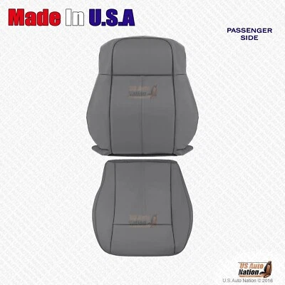 Para Chrysler 300 Limited 2006 2007 parte inferior derecha y superior cubierta de cuero pizarra ligera Foto 1 de 4