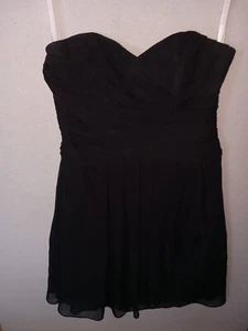 Vestido de novia/promoción David negro sin mangas talla 6 - Imagen 1 de 8