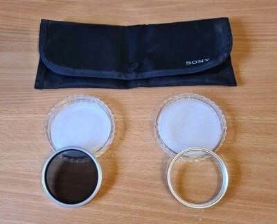 Sony 58mm MC Circular PL Polarizer + Sony MC Protector 58mm Lens Filter - Image 1 of 4