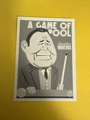 TWILIGHT ZONE ARCHIVES 2020 EDITION C11 CHARACTER ART PORTFOLIO INSERT Winters - Image 1 of 2