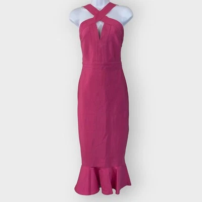 NUEVO | Vestido con vendaje de sirena Wow Couture para mujer | Mediano | Rosa | Barbie Foto 1 de 4