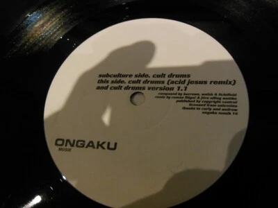 Subculture Cult Drums LP Maxi Vinyl Schallplatte Electr.Techno,House - Bild 1 von 2