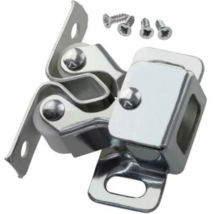 Verrouille à double rouleau acier fermeture de porte clapet de meubles galvanisé clapet - Photo 1/9