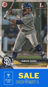 2018 Bowman Draft #BD-85 Jawuan Harris