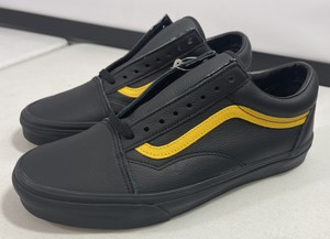 yellow black vans