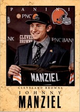 2014 Panini Father's Day Elite #1 Johnny Manziel FB  