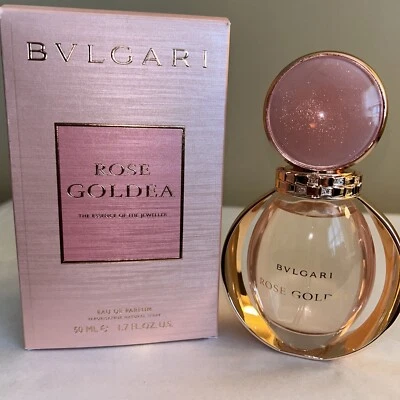 ¡NUEVO EN CAJA!  Eau De Parfum Spray Mujer Bvlgari Rose Goldea 50 Ml/1.7 OZ Foto 1 de 4