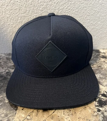 Бейсболка RVCA Twill черная/черная унисекс для взрослых OSFM новая с этикетками - Изображение 1 из 4