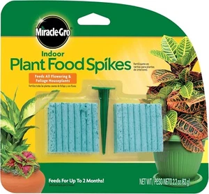 Miracle-Gro Indoor Plant Food Spikes Includes-48 Spikes-Au - Picture 1 of 9