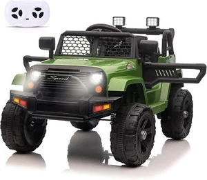 Jeep Kinderauto Kinderfahrzeug Kinder Elektroauto Spielzeug mit Fernbedienung - Bild 1 von 8