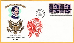 #1281 3¢(2) Francis Parkman September 16 1967 Boston MA, M#62 Overseas Mailer - Picture 1 of 1