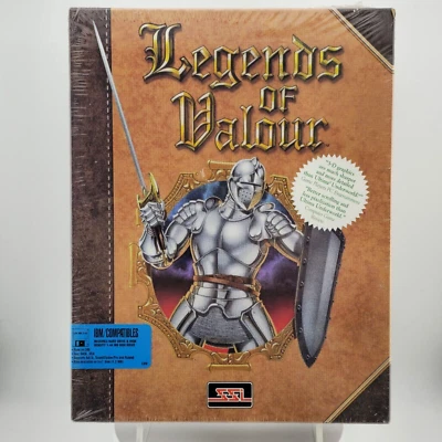Legends of Valour, 1992, Big Box, New & Sealed - Image 1 of 4