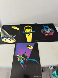 Lot of Four Batman Pocket Folders 1989 - Picture 1 of 2
