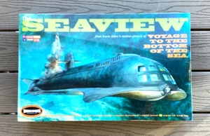 MOEBIUS 1/128 SEAVIEW VOYAGE TO THE BOTTOM OF THE SEA 38.5 " LONG MODEL KIT 707 - Picture 1 of 13