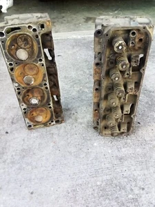 1970 1971 MUSTANG MACH COUGAR TORINO 351C 2V CYLINDER HEADS D0AE DATE 0D10/22 - Picture 1 of 9