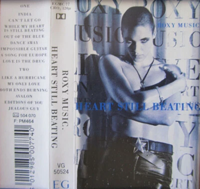 Roxy Music ‎– Heart Still Beating Cassette, Album Greek Press1990 NEW SEALED* - Image 1 of 2