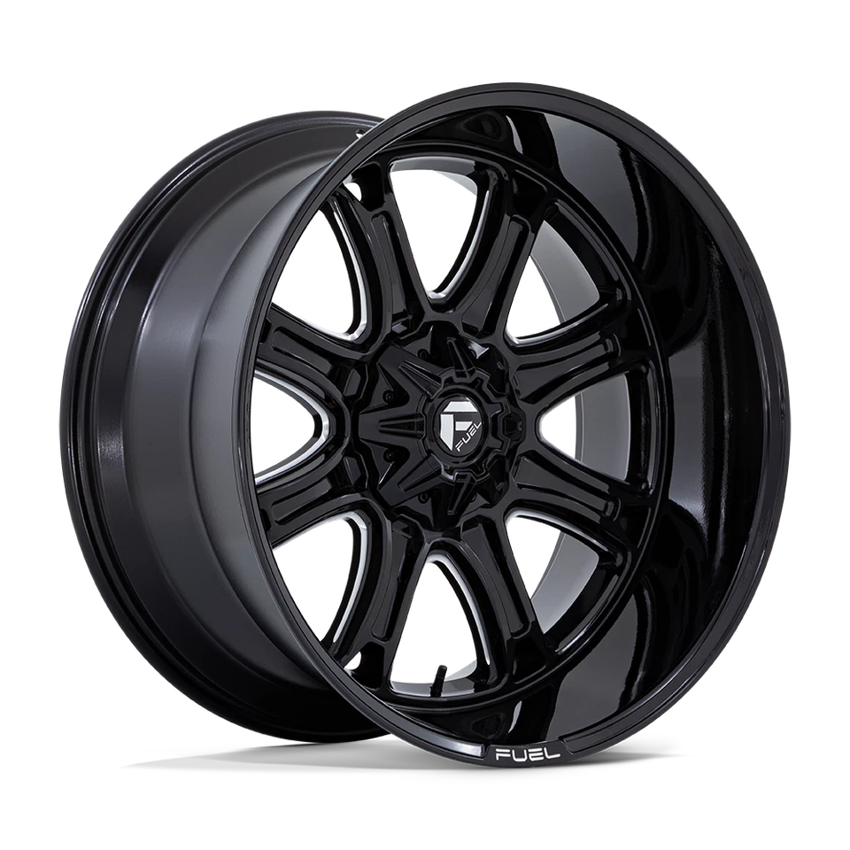 20 Inch Black Wheel Rim Fuel Darkstar FC853 20x9 1mm FOR Dodge RAM 1500 5x5.5 - Imagem 1 de 1