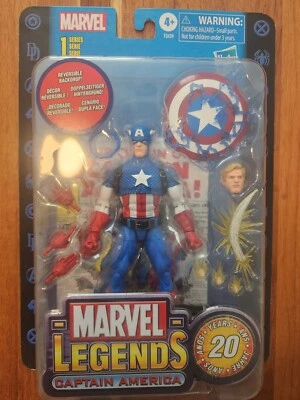 Marvel Legends 20 Aniversario Capitán América Foto 1 de 4