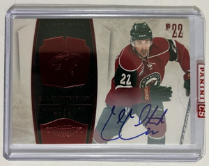 2010-11 Panini Dominion Signatures Ruby Cal Clutterbuck Autograph #22/50 #48