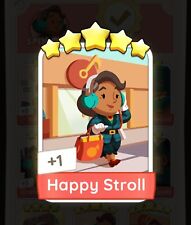 Happy Stroll- Monopoly Go! 5 Star Sticker (Read Description) Instant Delivery