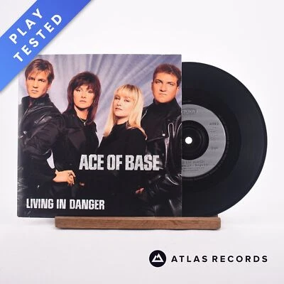 Ace Of Base - Living In Danger - 7" Vinyl Record - EX/EX - Image 1 of 4