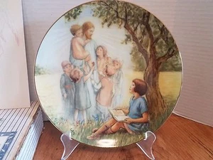 I Love to Hear the Story W. L. George Plate 5to Número Amados Himnos de la Infancia - Imagen 1 de 4