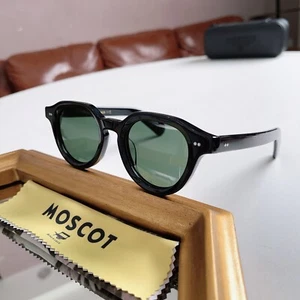 MOSCOT BAITSIM Sunglasses Women Round Classical Plate Frame Sunglasses Men - Picture 1 of 19