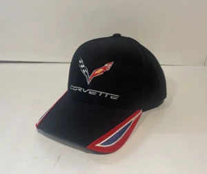 Corvette Baseballmütze schwarz und rot Einheitsgröße neu - Bild 1 von 13