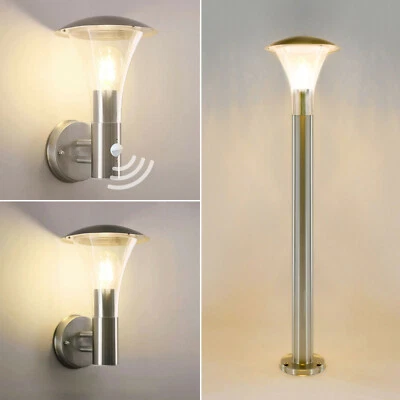 Außenleuchte Standleuchte Wandlampe Wegeleuchte Außenlampe Bewegunsmelder 243 - Bild 1 von 4