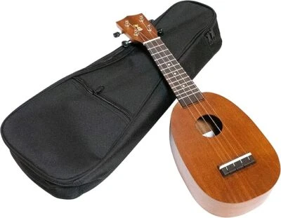 【NEW】Kiwaya U-Trip 02 Baby Uke Pineapple Ukulele With Gig Bag 2 Variations Japan - Image 1 of 4