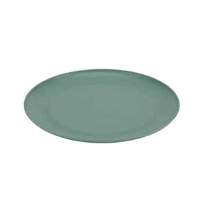 Mainstays Plastic Dinner Plates, 10.5” Round Green Set of 8 - Picture 1 of 5