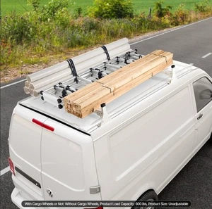 Van Trailer Ladder Rack Van Roof Rack for Ford Transit 150, 250, 350, 2015-202 - Picture 1 of 7