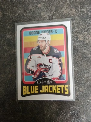 2024-25 O-Pee-Chee Retro Base Boone Jenner Card# 525 - Image 1 of 2