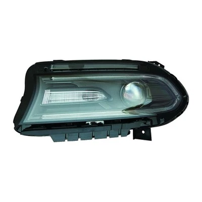 Faro Depo 334-1140L-AC2, LH, carcasa negra, lente transparente, con proyector, Foto 1 de 4