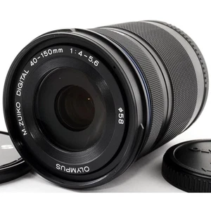 Teleobjetivo Olympus M.Zuiko 40-150mm R Negro Usado Excelente Estado JP - Imagen 1 de 9