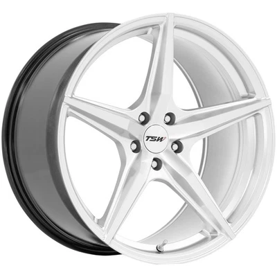TSW TW007 Esprit 18x8.5 5x112 +42mm Silver Wheel Rim 18" Inch Foto 1 de 4
