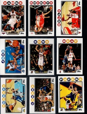 2008-09 TOPPS 篮球 完整套装 U 选择 1-250 — 第 1/4 张图片