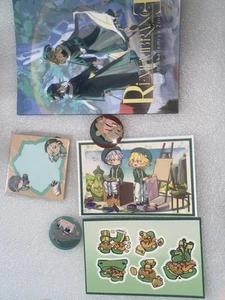Genshin Fan Club Book & Badges Bundle - Foto 1 di 2