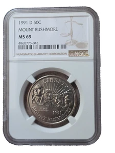 #10 – NGC 1992-D Columbus Quincentenary Commemorative Half Dollar – MS69 - Picture 1 of 2