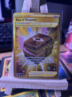 Pokémon TCG Box of Disaster Sword & Shield Lost Origin 214/196 Secret Rare Card - Image 1 of 2